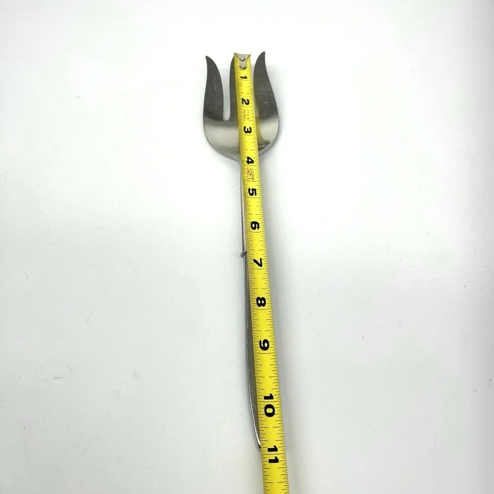 Vintage 1950s International Stainless TONIGHT Shooting Stars Pattern Salad Fork